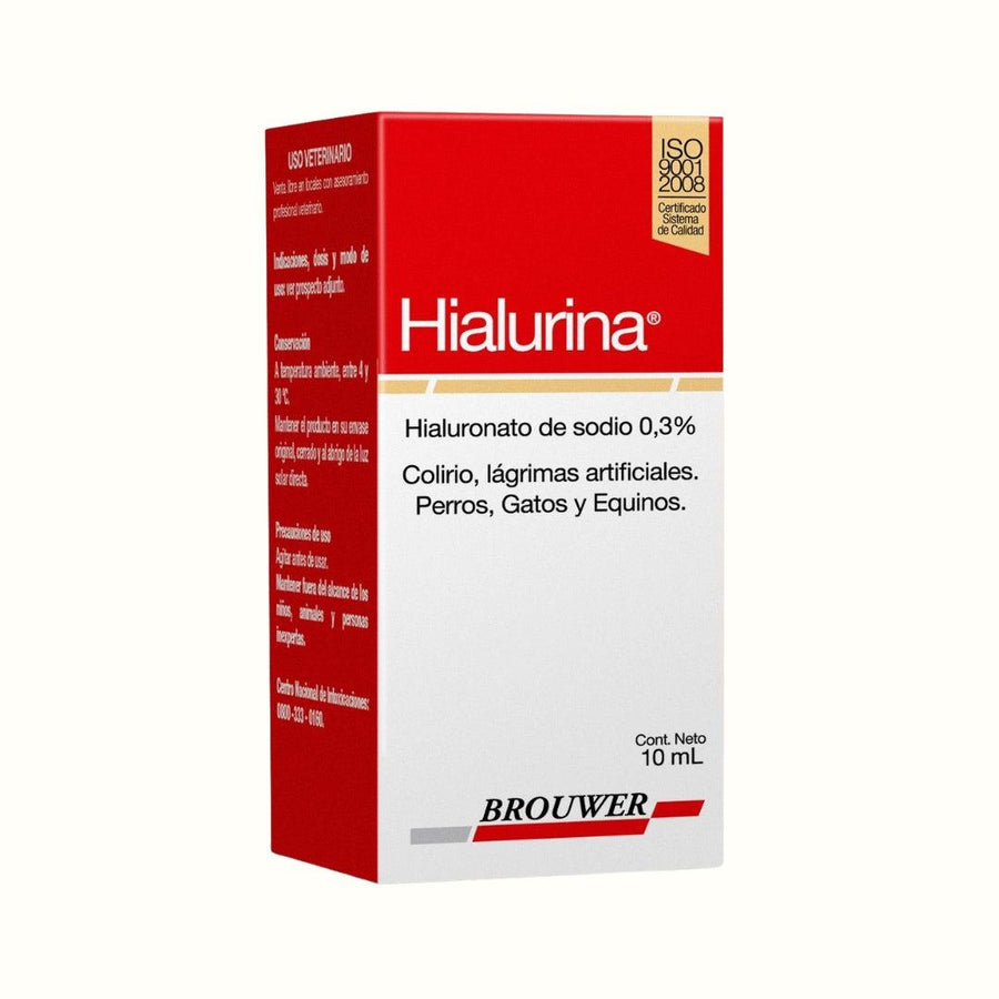 Solución Oftálmica Hialurina Gotero para Perro y Gato