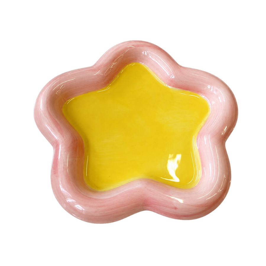 Comedero de cerámica Pink Kanu Pet para Perro y Gato