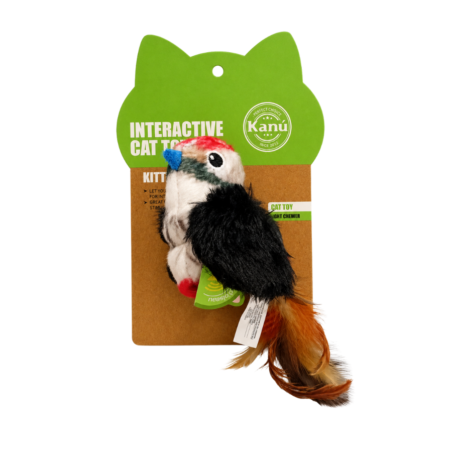 Juguete de Peluche Pajaro con Catnip Kanu Pet para Gato
