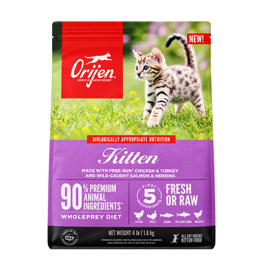 Alimento Seco Orijen Kitten para Gatos Cachorros