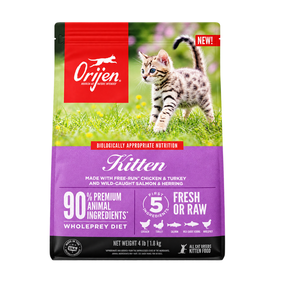 Alimento Seco Orijen Kitten para Gatos Cachorros