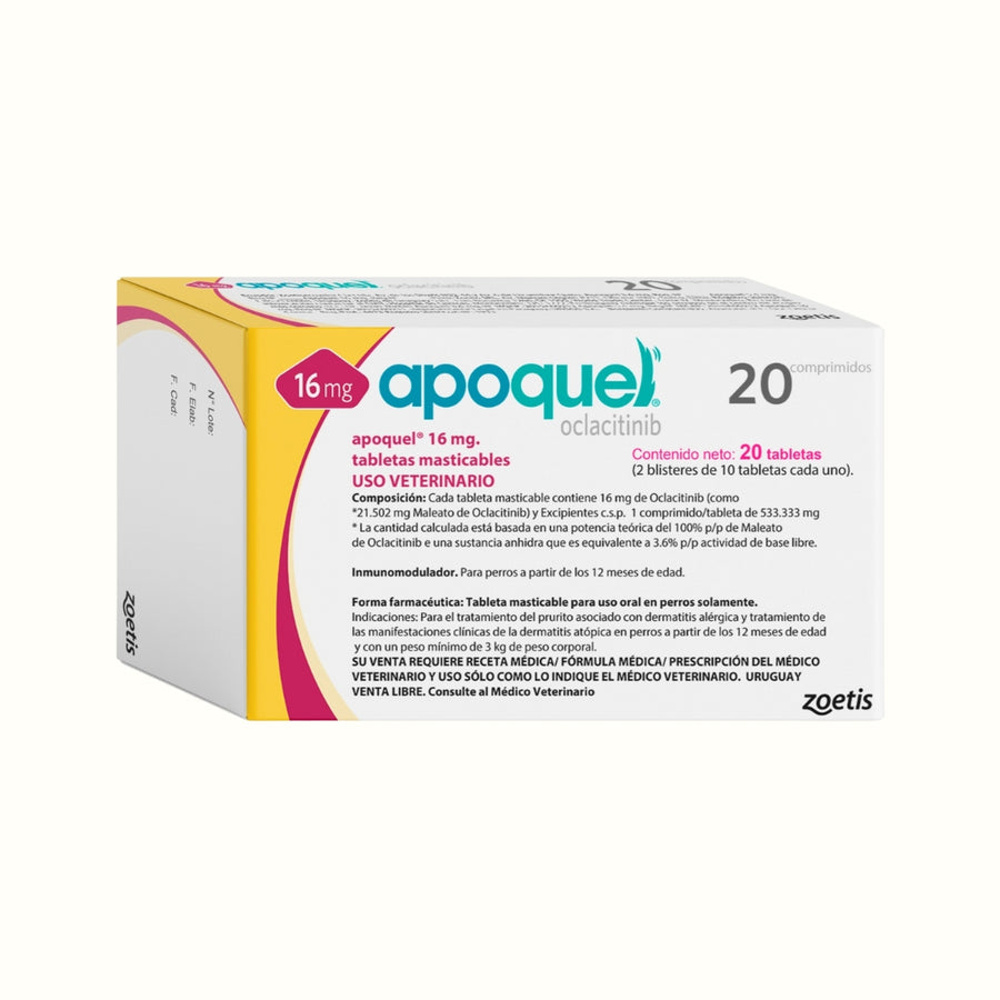 Antialérgico / antipruriginoso Apoquel 10 tabletas para Perro
