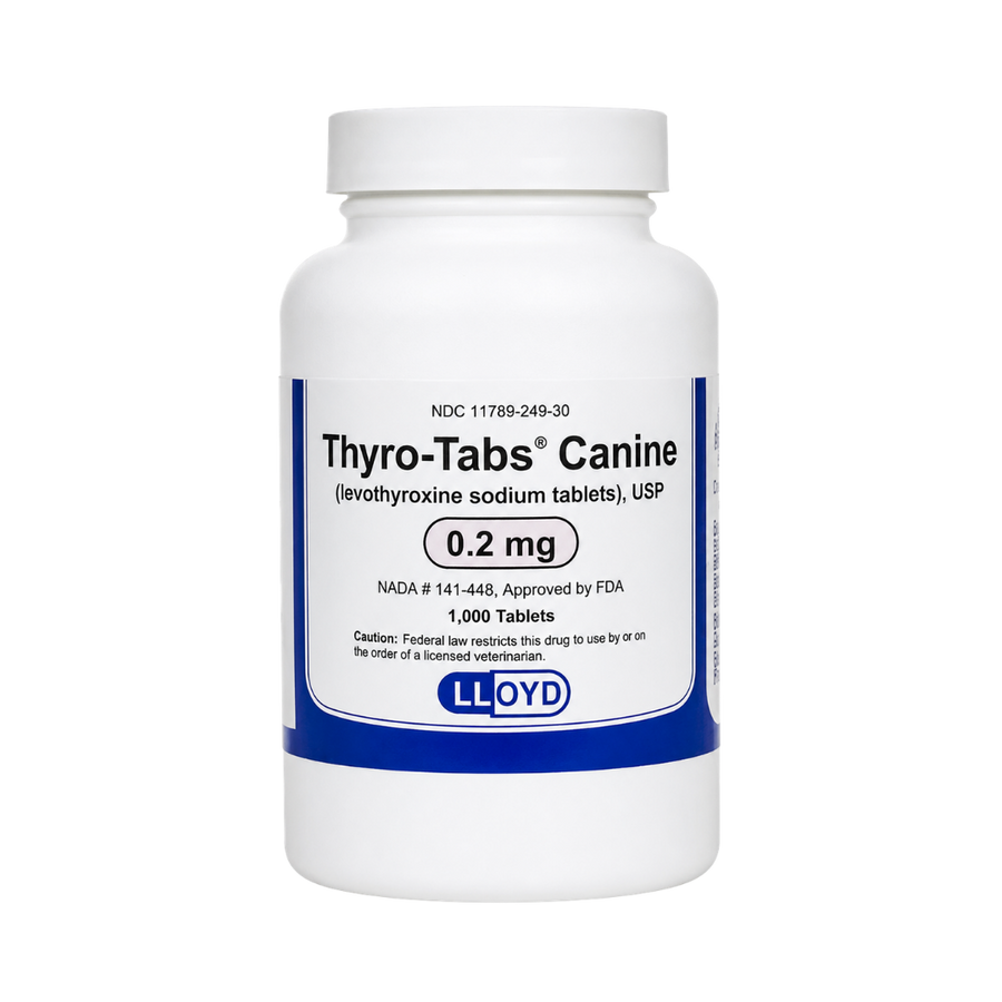 Thyro tabs canine 120 tabletas para perro