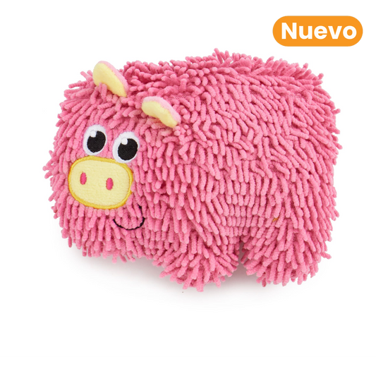 Juguete de Peluche Puerquito de Felpa Kanu Pet para Perro