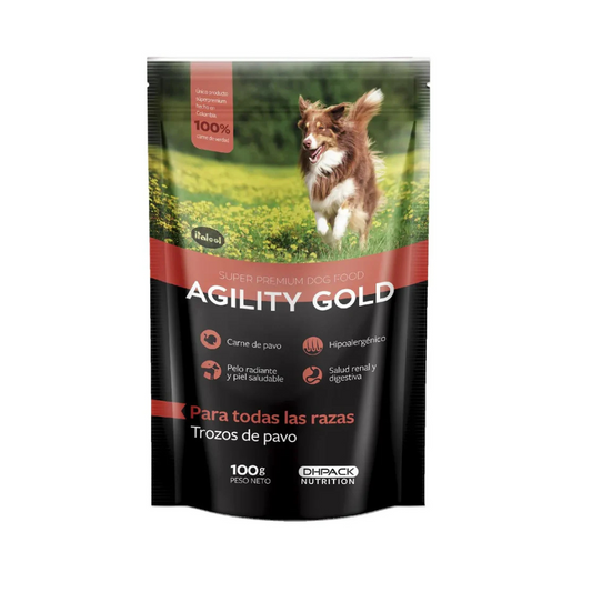 Alimento Húmedo para perro Agility Gold Trozos De Pavo