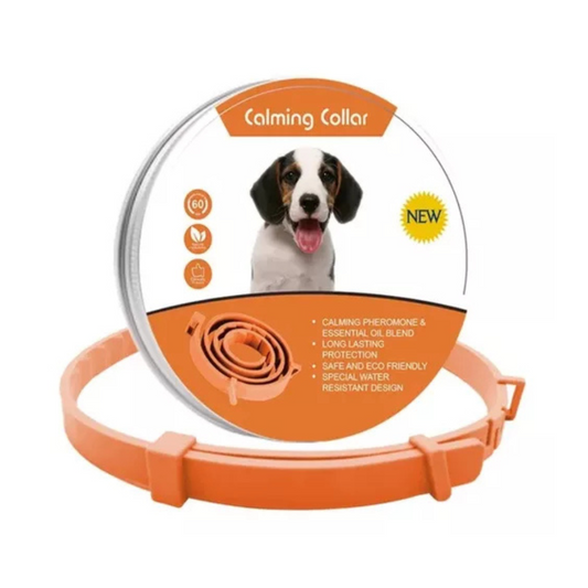 Collar Calming Naranja Para Perro