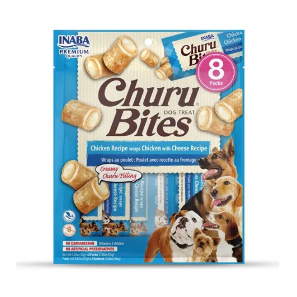 Alimento Para Perro Inaba Churu Bites Pollo y Queso