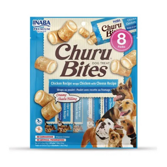 Alimento Para Perro Inaba Churu Bites Pollo y Queso