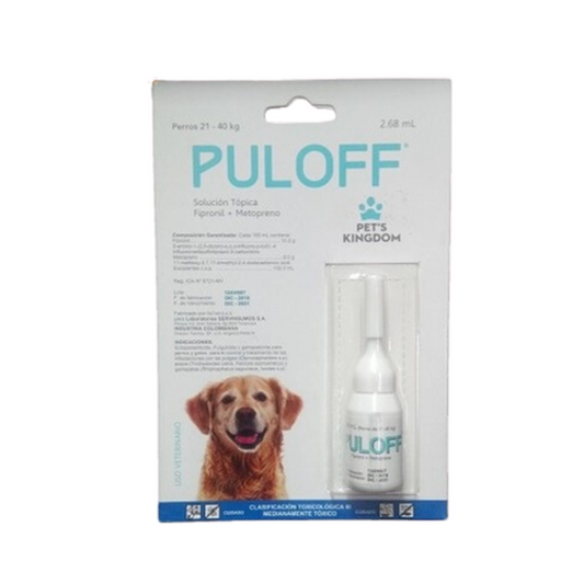 Puloff 21 a 40 KG Para Perro
