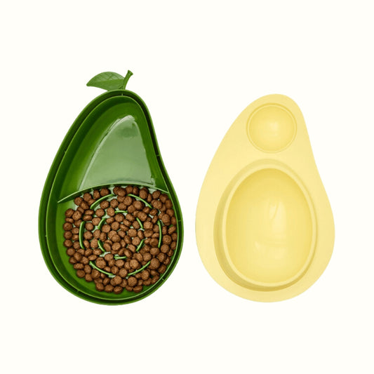 Comedero/Dispensador Antirreflujo Aguacate Kanu Pet Para Perros
