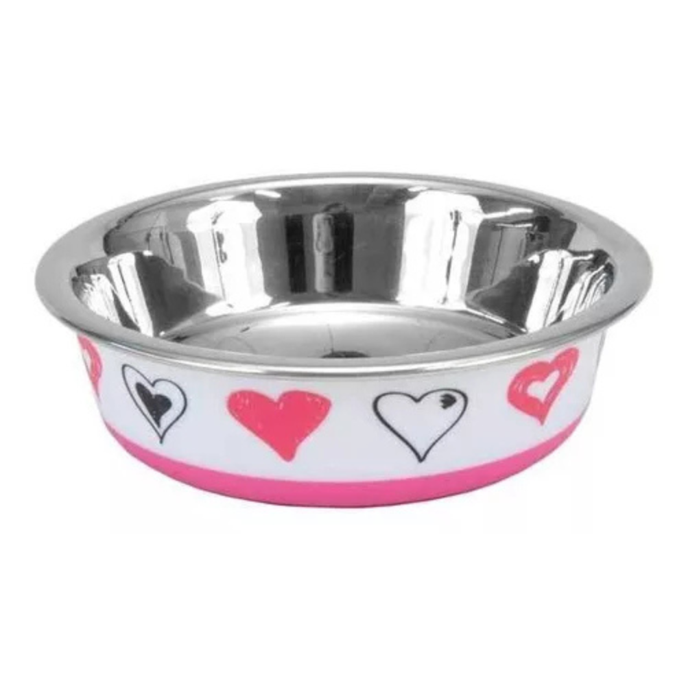 Comedero Diseño Corazon Para Gato
