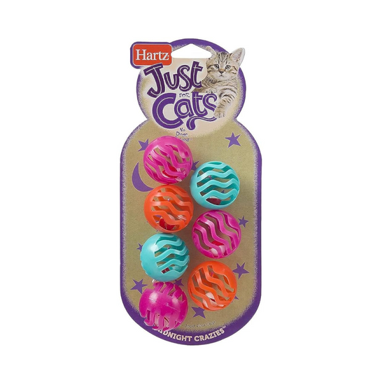 Juguete gato hartz pelotas x 7 para gato
