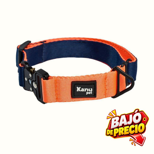 Collar Azul / Naranja Kanu Pet para Perro