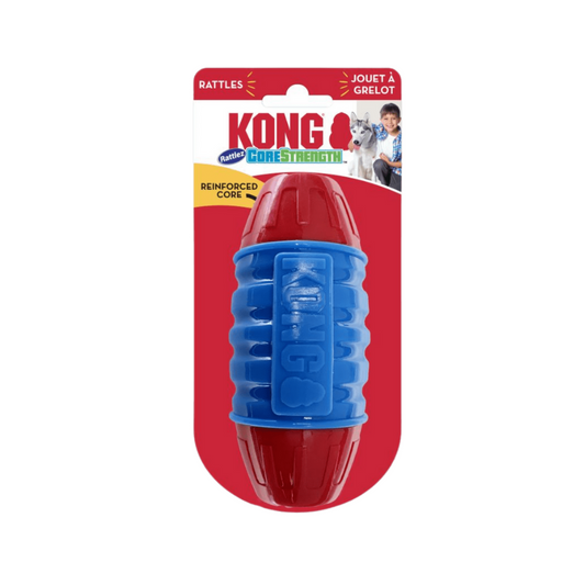 Juguete Kong Corestrength Rattlez Football Md/Lg Para Perro
