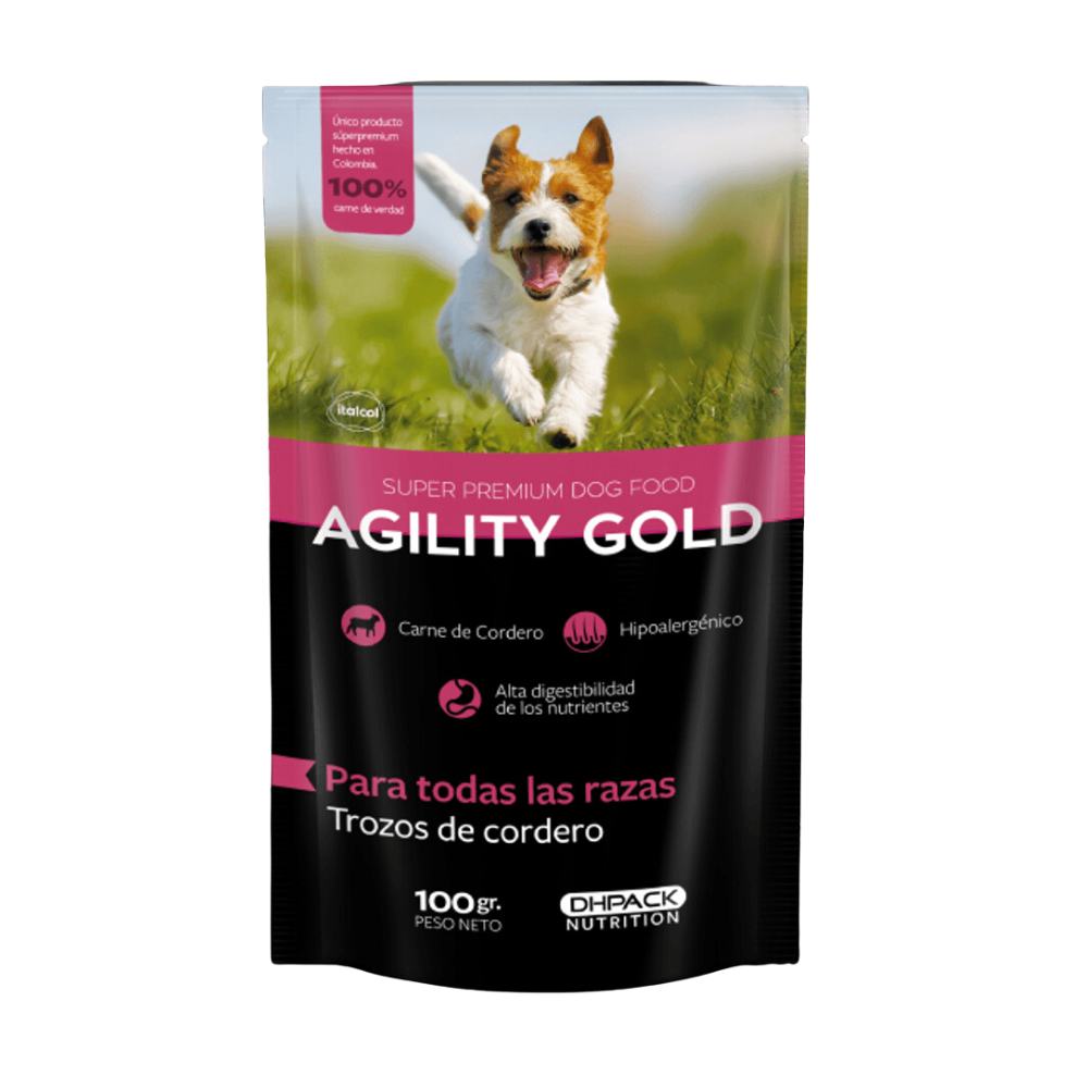 Alimento Húmedo para perro Agility Gold Trozos De Cordero