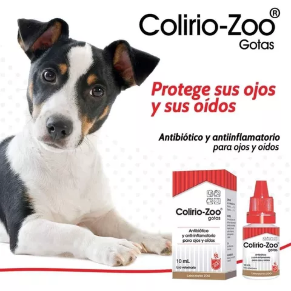 Colirio zoo otico oftalmico gotas para todas