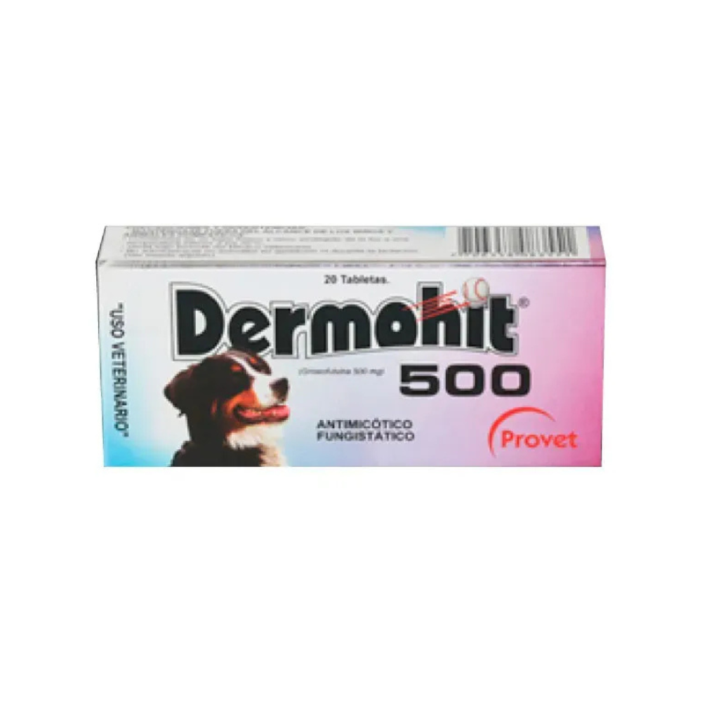 Dermohit 500 Mg Blister x 10 Para Perro