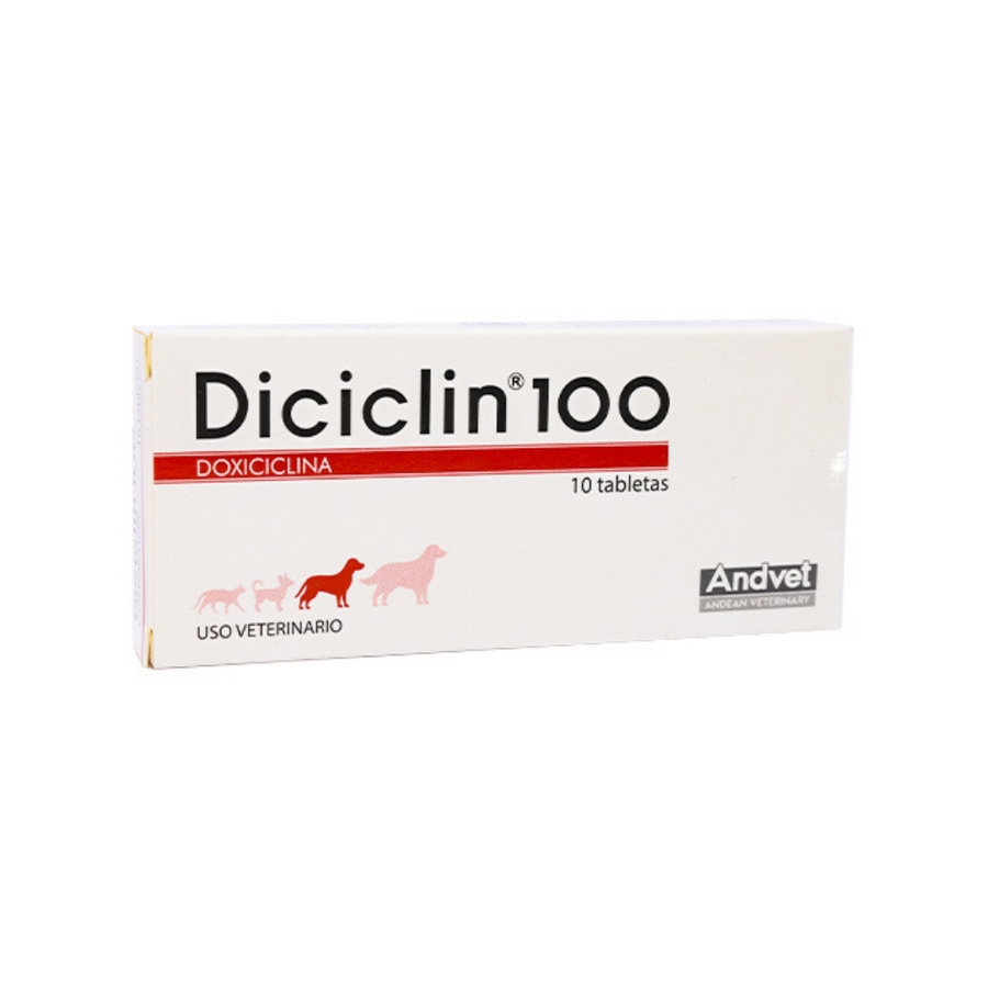 Diciclin 100 Cj x 10 Tab para todos