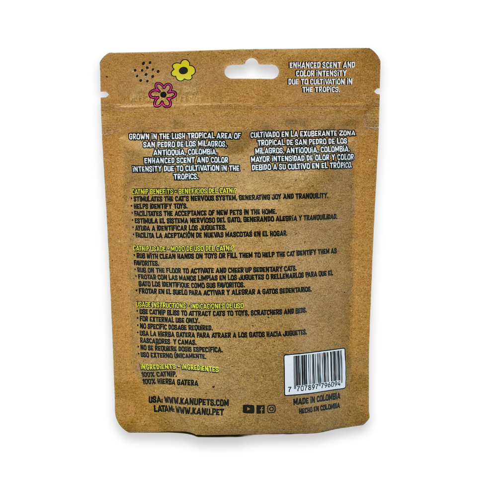 Hierba Gatuna Kanu Pet Catnip Bliss x 1.5 Oz