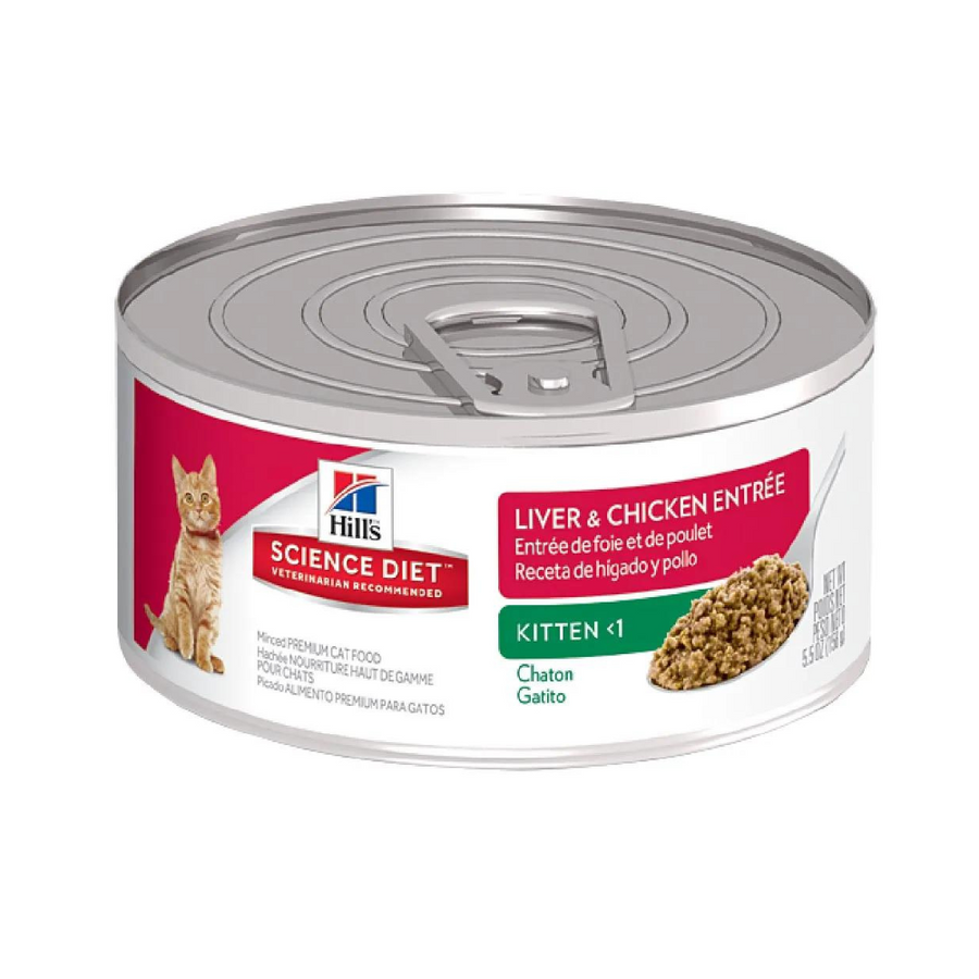 Alimento para gato Hills Kitten Pollo Lata