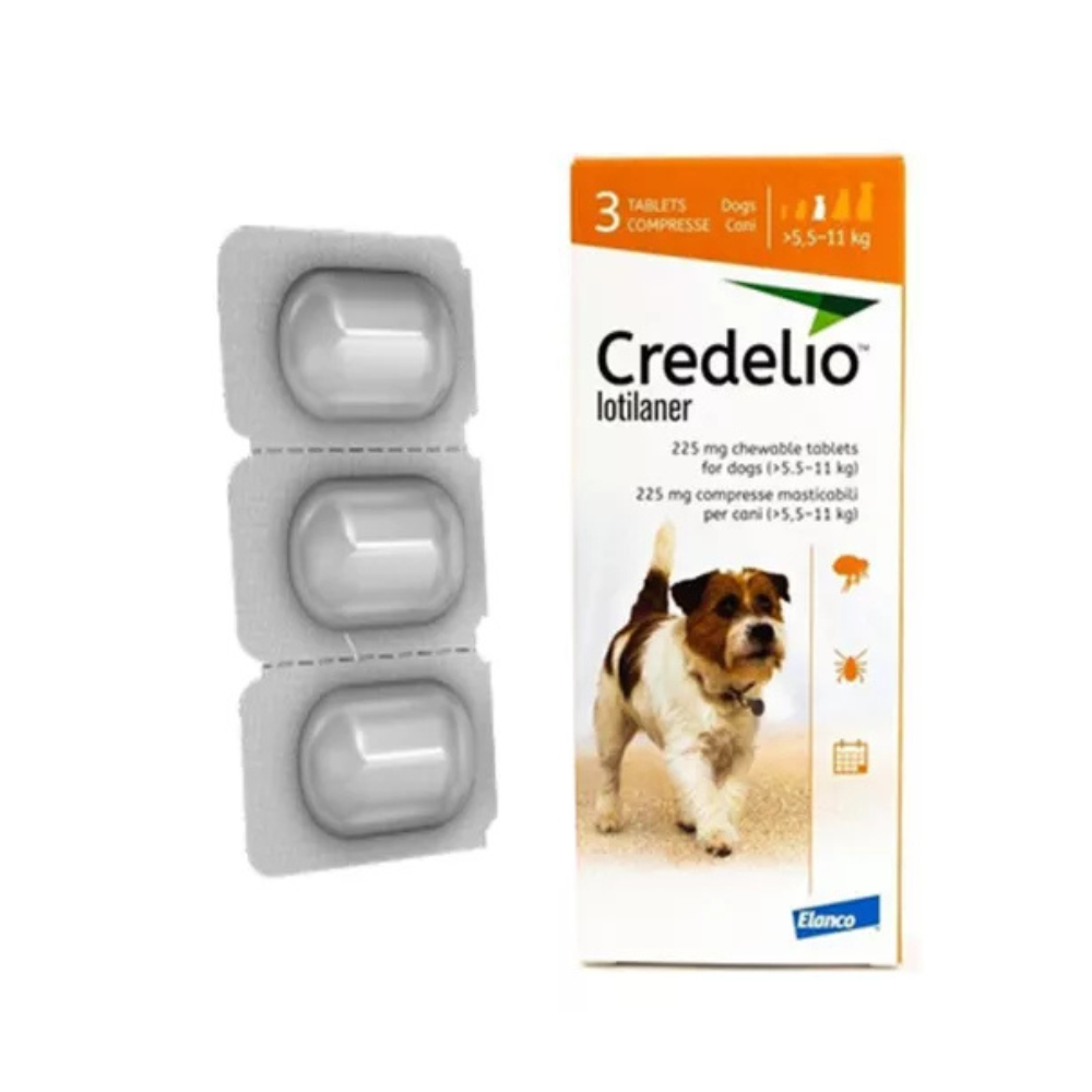 Antipulgas Credelio 5.5 a 11 KG Para Perro