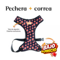 Pechera y Correa Zorros Fedele Para Perro M/L