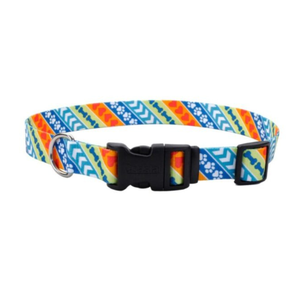 Collar Styles Large 1 Amor Paz Amarillo para perro