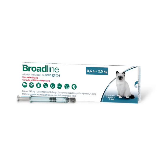 Broadline 0.6 a 2.5 KG Para Gato
