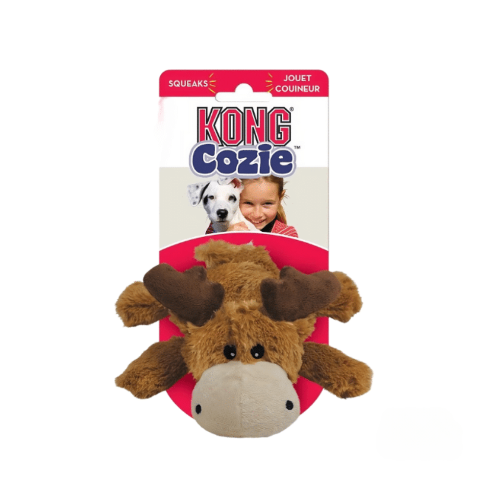 Juguete kong peluche cozie alce para perro