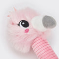 Juguete de Peluche Flamenco con Cuello Crujiente Kanu Pet para Perros