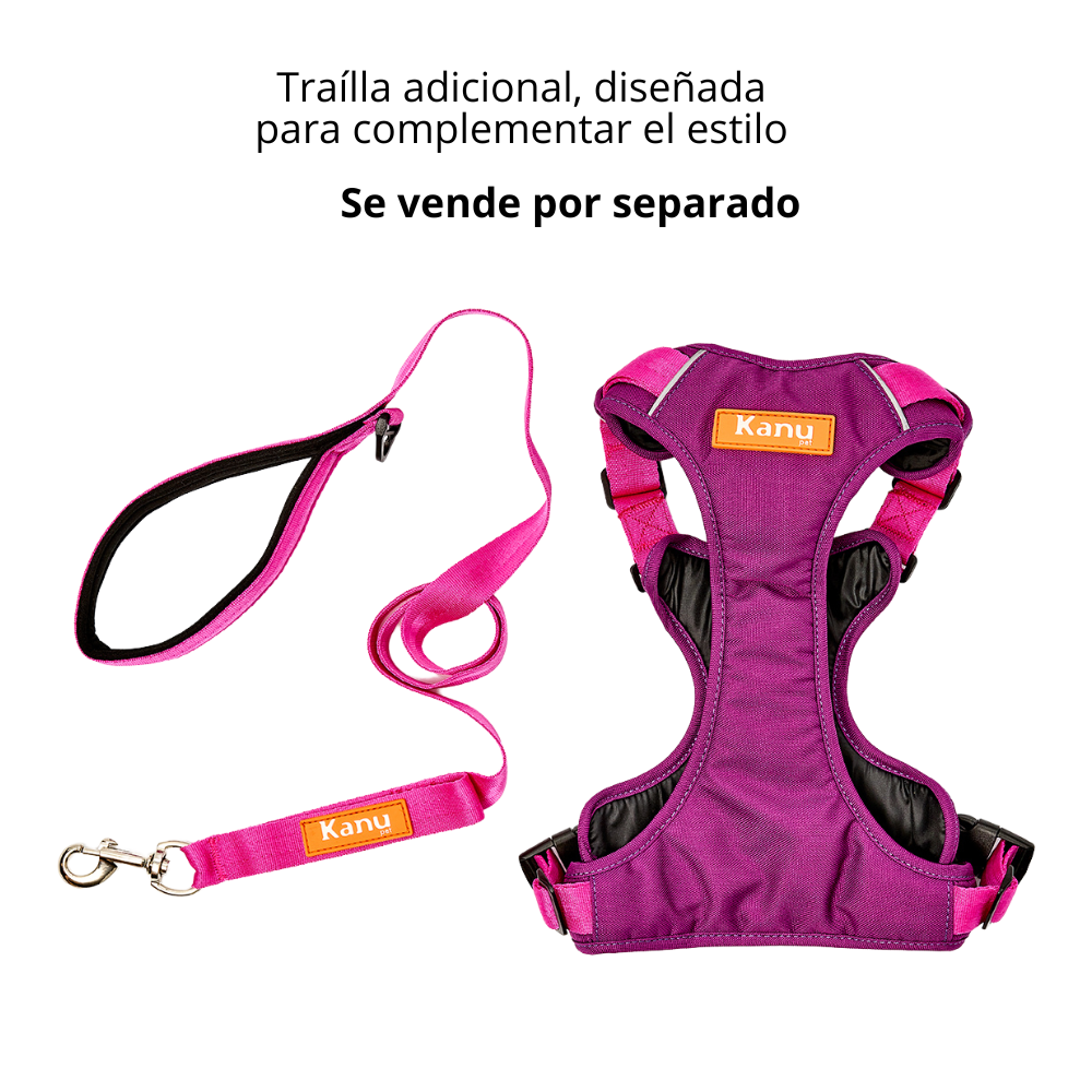 Pechera Walker Fucsia Kanu Pet para Perro - {{ Kanu Pet }}