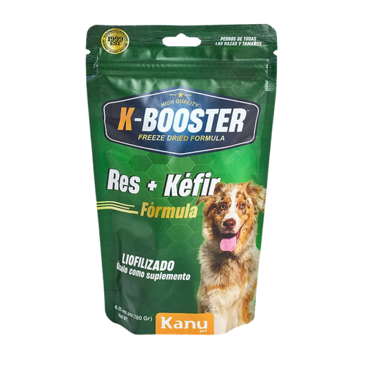 Alimento Liofilizado K-Booster Res Kanu Pet para Perro