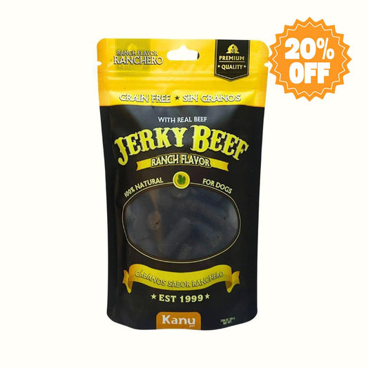 Jerky Beef Ranch Flavor Kanu Pet Para Perro 200 GR