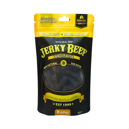 Snack de Cábano  Jerky Beef Ranch Flavor Kanu Pet Para Perro
