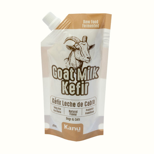 Kéfir Leche De Cabra Natural Kanu Pet Para Perro y Gato Bolsa