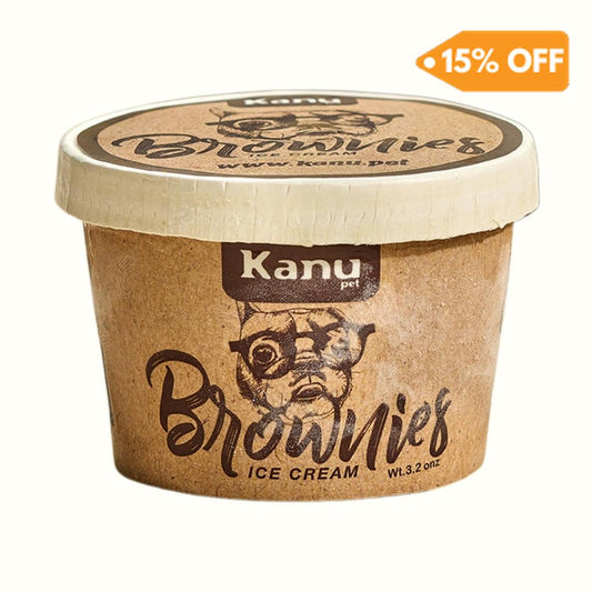 Kanu Helado Galleta Brownie Para Perro y Gato