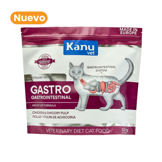 Alimento Medicado Seco Gastrointestinal Kanu Vet para Gato Adultos