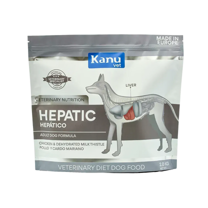 Alimento Medicado Kanu Vet Hepático para Perro Adultos