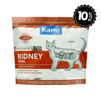 Alimento Medicado Kanu Vet Renal para Gato Adultos