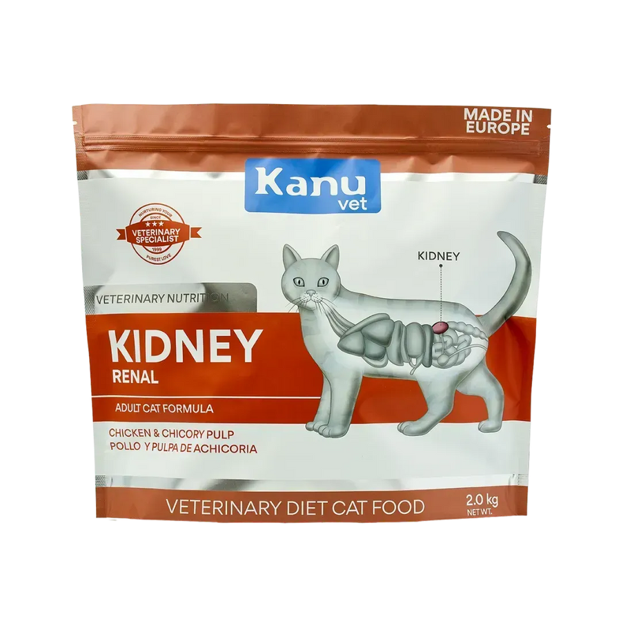 Alimento Medicado Kanu Vet Renal para Gato Adultos