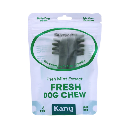 Snack Cepillo Dental Fresh Medium Kanu Pet para Perros Sabor a Menta