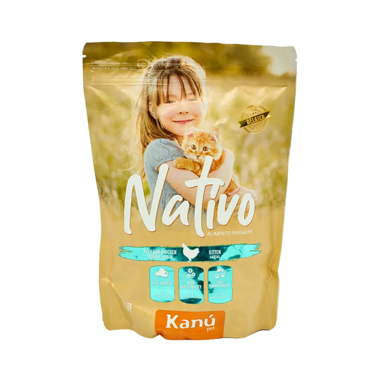 Alimento Seco Nativo Mantenimiento Kanu Pet para Gatitos