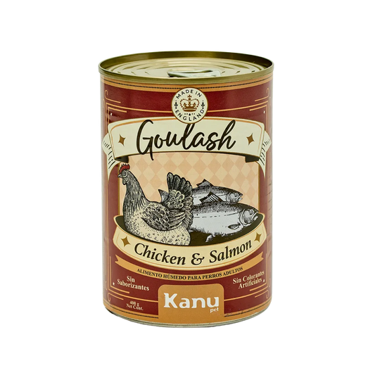 Alimento Húmedo Goulash Pollo Hígado Kanu Pet para perro adulto Lata