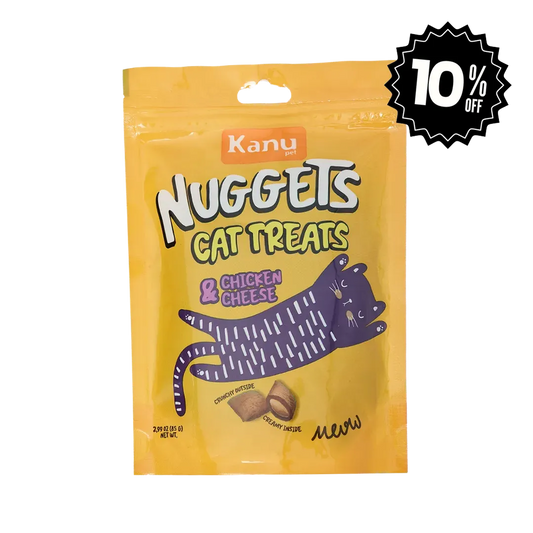 Snack Nuggets de Pollo y Queso Kanu Pet para Gato