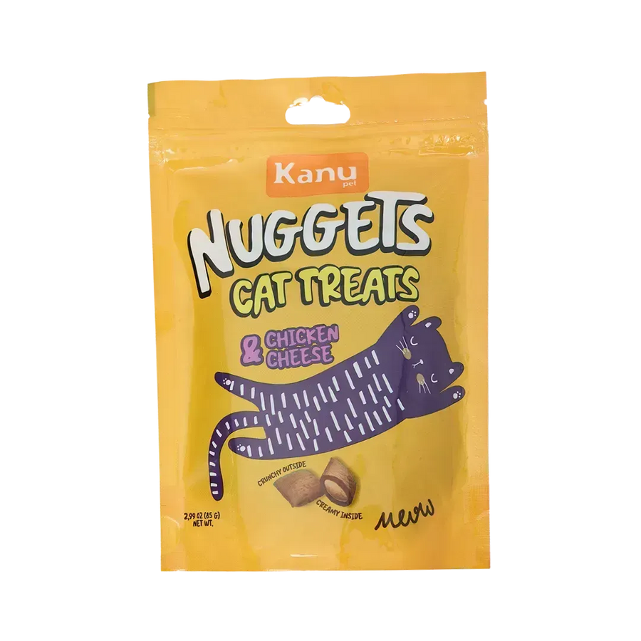 Snack Nuggets de Pollo y Queso Kanu Pet para Gato