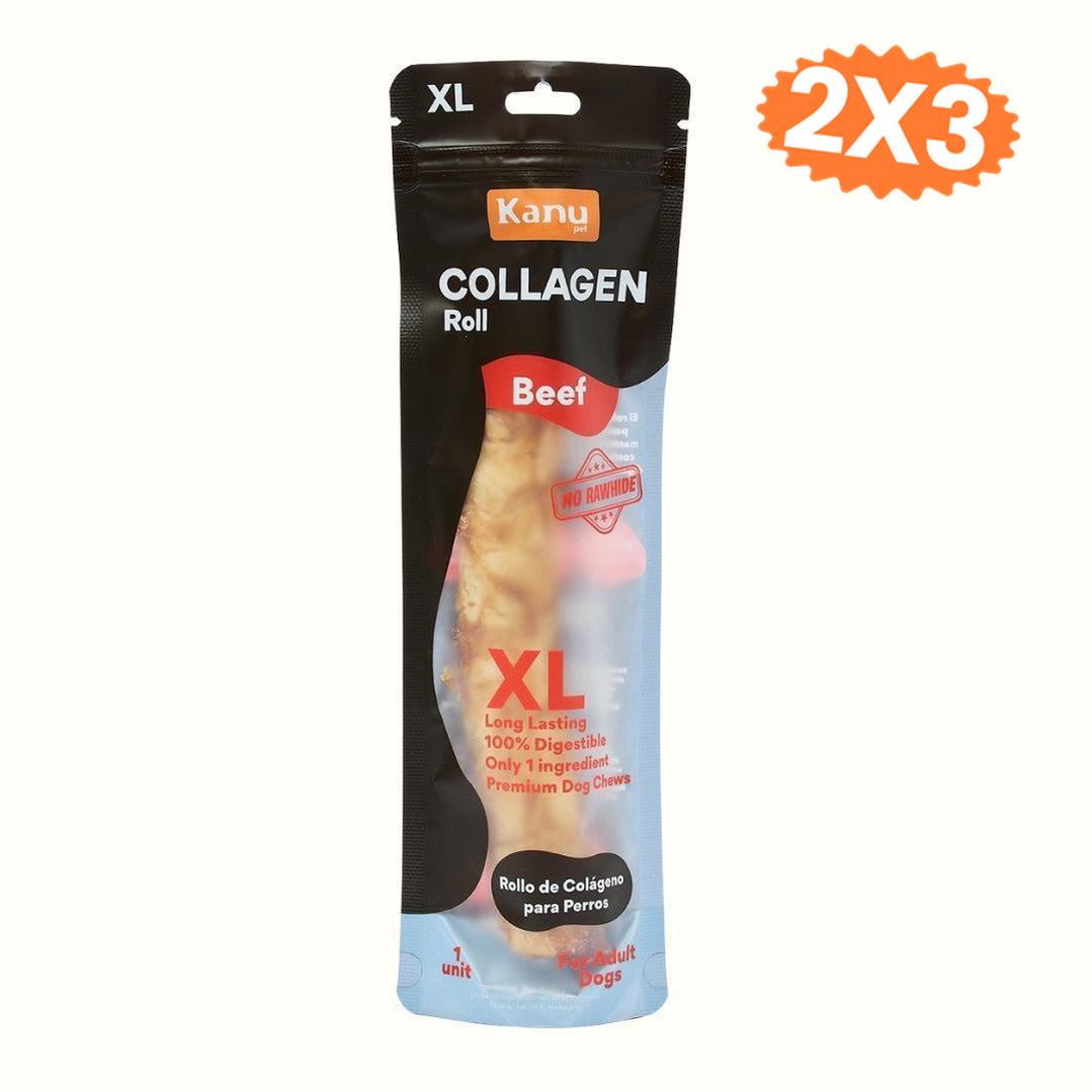 Snack Rollo de Colágeno XL de Res Kanu Pet para Perro | Kanu Pet