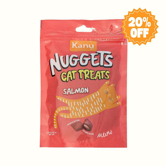 Snack Nuggets de Salmón Kanu Pet para Gato