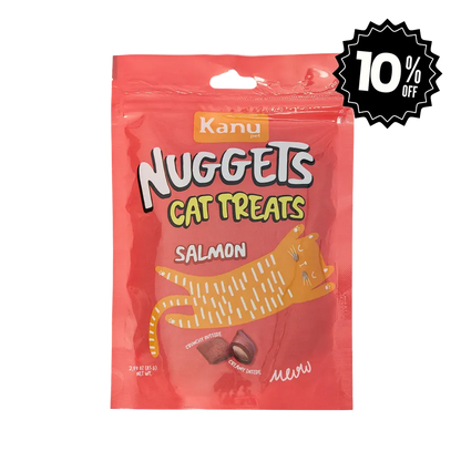 Snack Nuggets de Salmón Kanu Pet para Gato