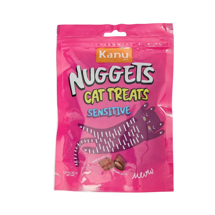 Snack Nuggets Sensitive Kanu Pet para Gatos