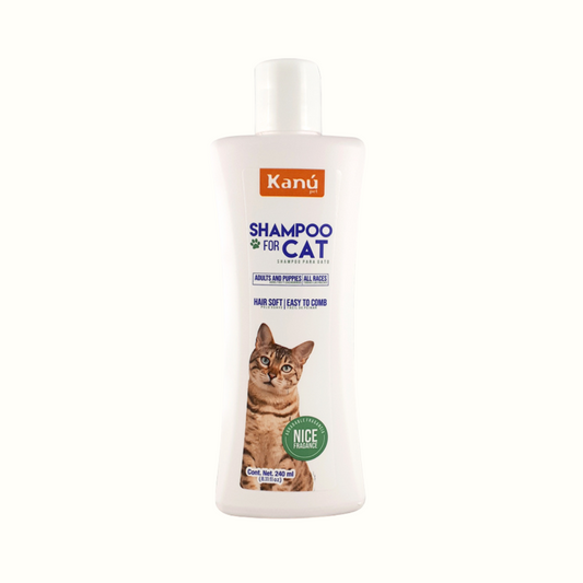 Shampoo con Agradeble Fragancia Kanu Pet para Gato